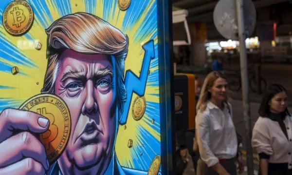 The world's largest cryptocurrency has risen by more than 50% since Trump's election victory