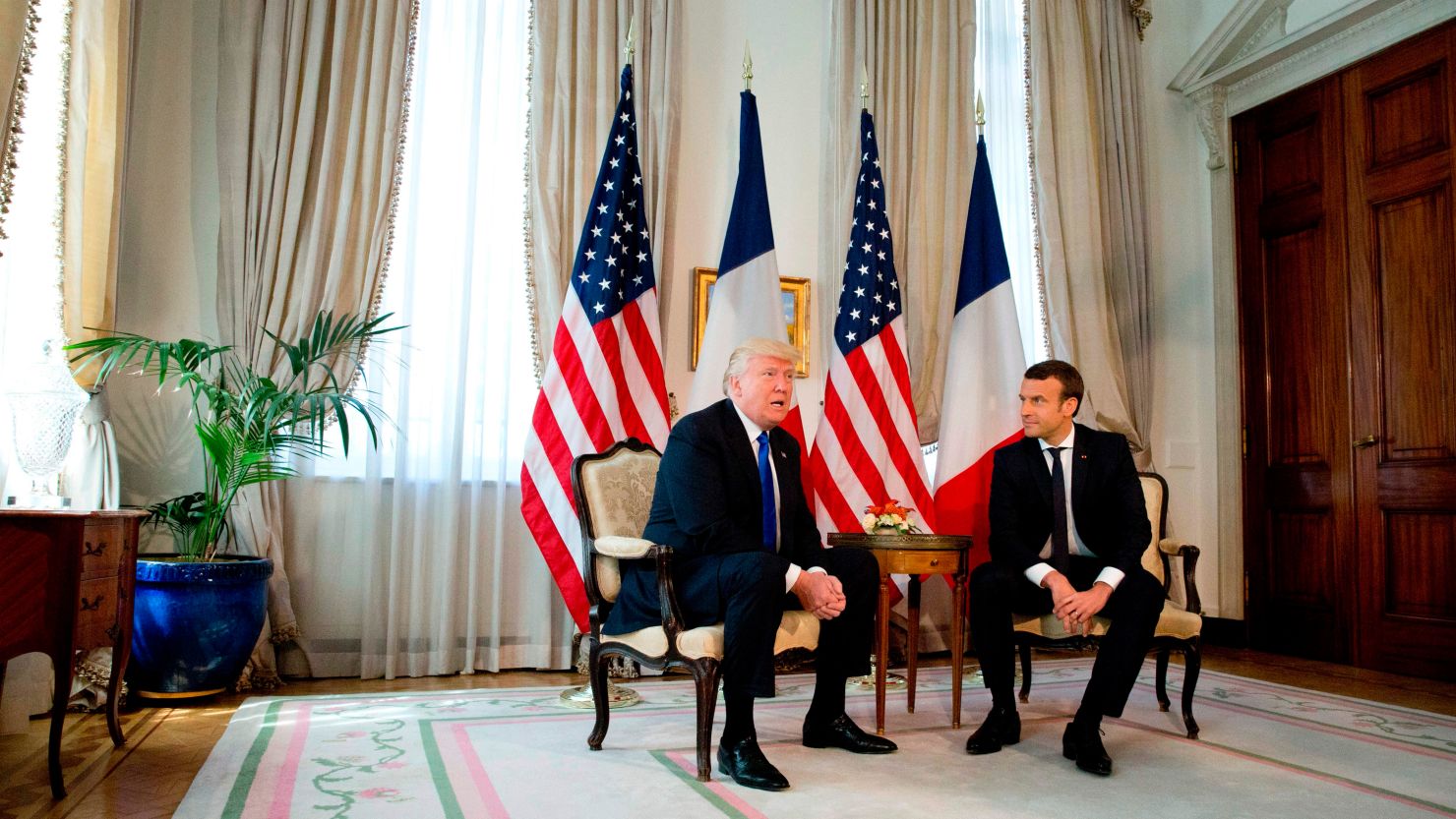 Macron Invites Trump