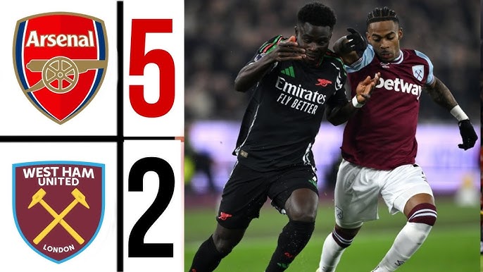 Arsenal defeats West Ham