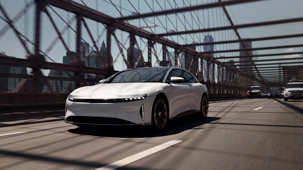 lucid electric car