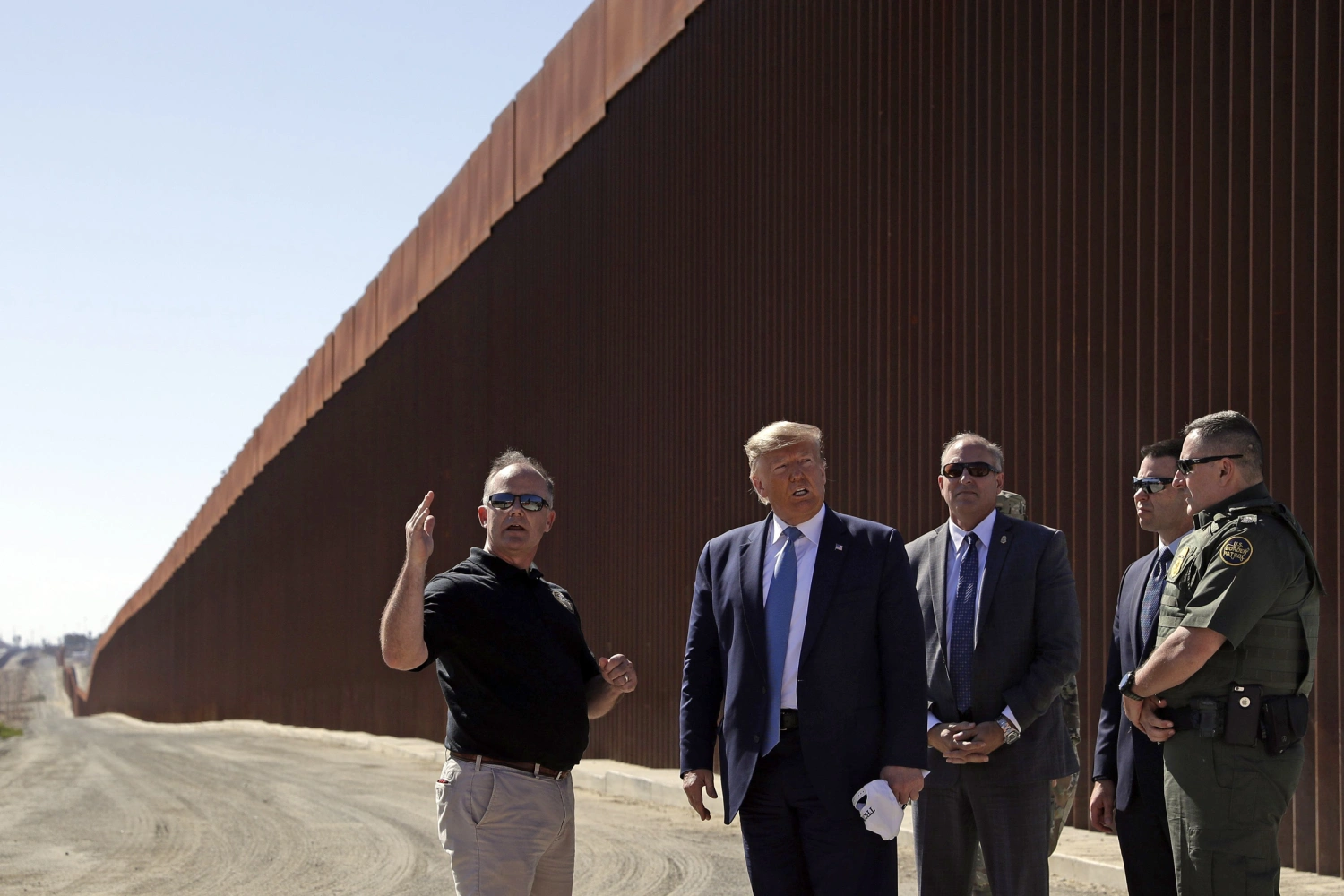Trump Sues The Wall