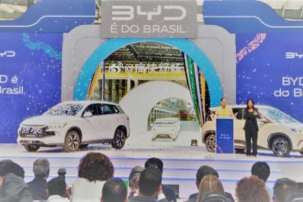 BYD Begins EV Production at New Factory in Brazil