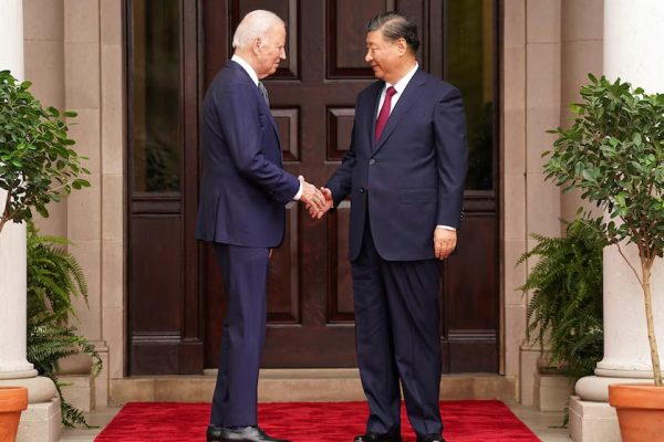 Biden and Xi Jinping